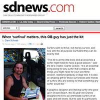 SurfivalKit Featured on SDNews.com